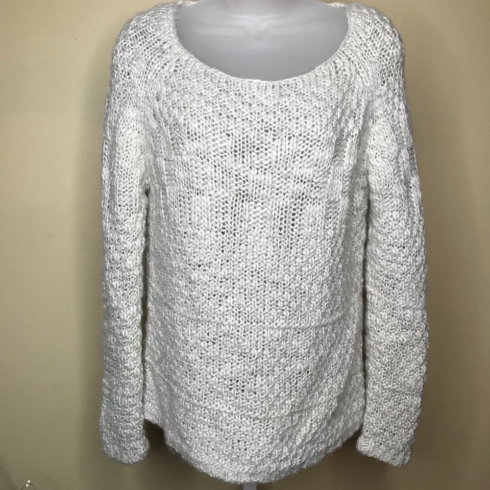 Chico’s: Crocheted Sweater